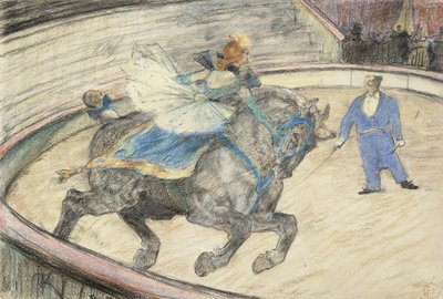 في السيرك: العمل في الحلبة ، 1899 بواسطة هنري دي تولوز لوتريك