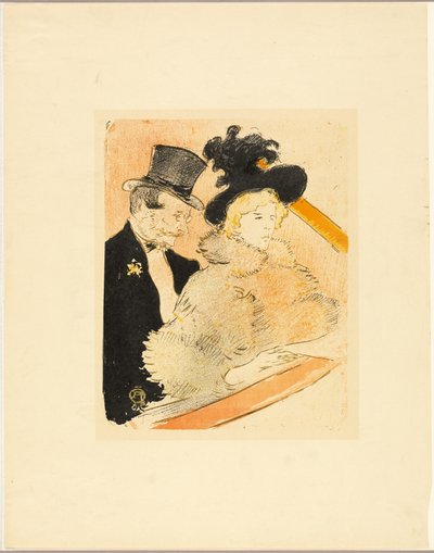 في الحفل بواسطة Henri de Toulouse-Lautrec