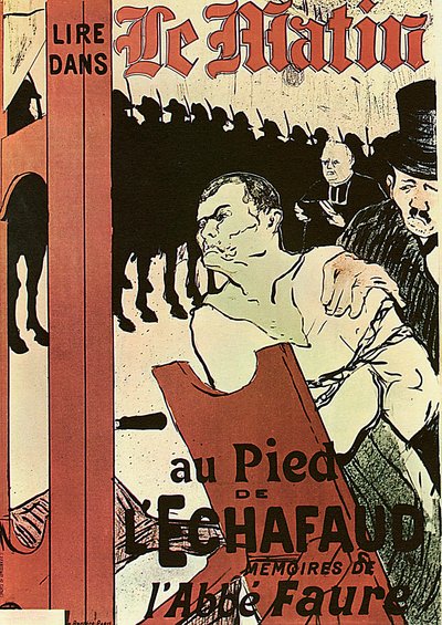 عند سفح التشافود ، 1893. بواسطة هنري دي تولوز لوتريك