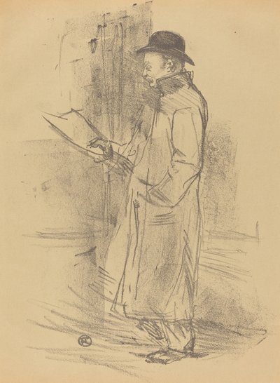 منفعة لـ Firmin Gémier ، 1897. بواسطة هنري دي تولوز لوتريك