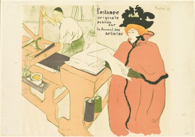 غلاف "The Original Print" (غلاف "The Original Print") بواسطة Henri de Toulouse Lautrec