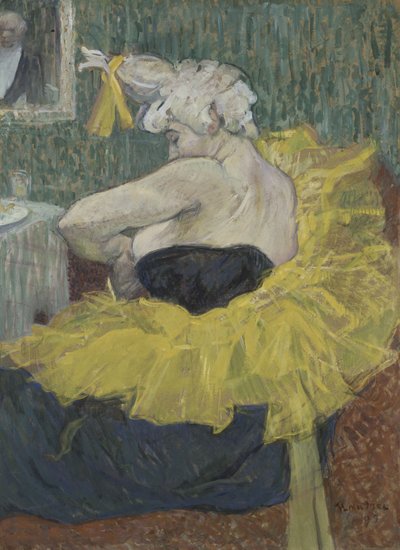 يموت Clownesse Cha-U-Kao ، 1895 بواسطة هنري دي تولوز لوتريك