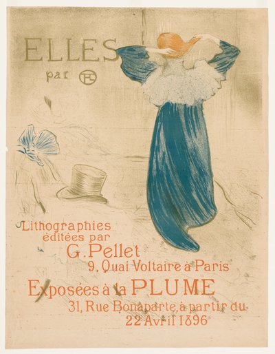 هم: Frontispiece ، 1896. بواسطة هنري دي تولوز لوتريك