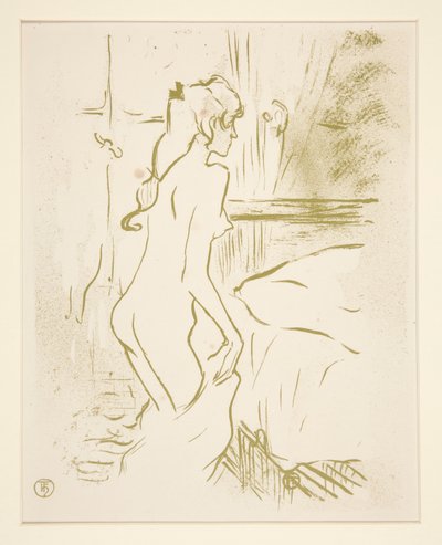 Etude de femme (دراسة امرأة) بواسطة هنري دي تولوز لوتريك