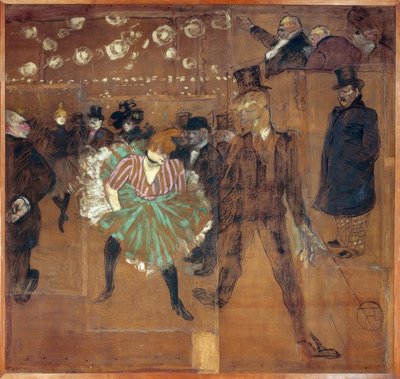 H. Toulouse-Lautrec، Tanz im Moulin Rouge بواسطة هنري دي تولوز لوتريك