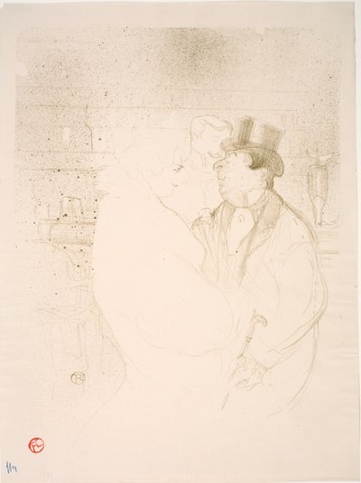 إيدا هيث أو بار بواسطة Henri de Toulouse-Lautrec
