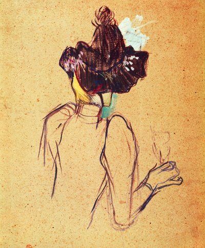 Jane Avril by Henri de Toulouse Lautrec (1864-1901) بواسطة هنري دي تولوز لوتريك