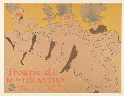 فرقة Mademoiselle Eglantine (Mademoiselle Eglantine بواسطة هنري دي تولوز لوتريك