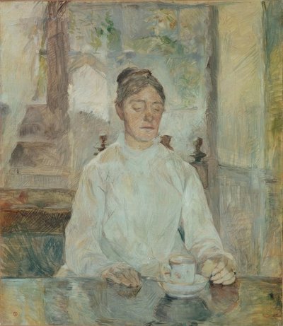 والدة الفنانة الكونتيسة Adèle de Toulouse-Lautrec ، ال بواسطة هنري دي تولوز لوتريك