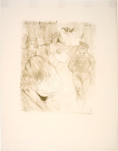 المقرض تحية بواسطة Henri de Toulouse-Lautrec