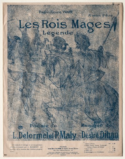 المجوس بواسطة Henri de Toulouse-Lautrec