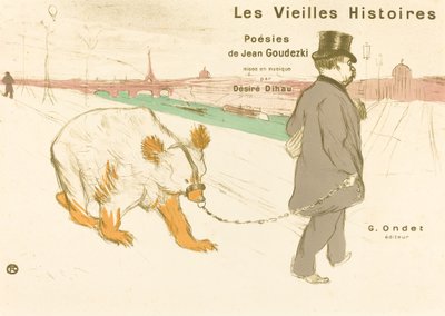 غلاف غلاف القصص القديمة ، 1893. بواسطة هنري دي تولوز لوتريك