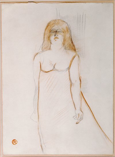Mademoiselle Cocyte ، 1900 بواسطة هنري دي تولوز لوتريك