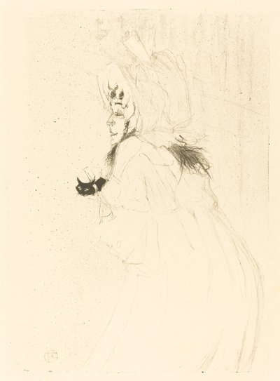 May Belfort Bowing Miss May Belfort saluant ، 1895. بواسطة هنري دي تولوز لوتريك