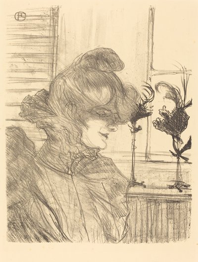 السيدة. Le Marguoin ، Milliner (السيدة Le Marguoin ، milliner) بواسطة هنري دي تولوز لوتريك