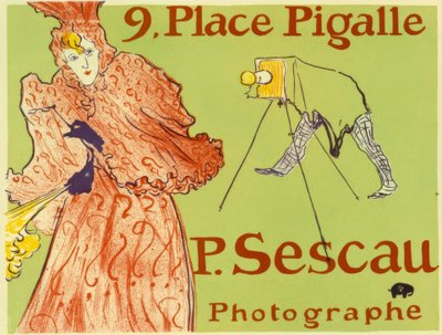 P.Sescau - التصوير الفوتوغرافي بواسطة هنري دي تولوز لوتريك