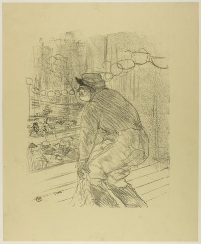 بولين ، من تريز مطبوعات حجرية بواسطة Henri de Toulouse-Lautrec