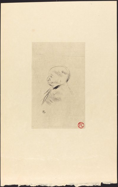 صورة للسيد العاشر صورة السيد العاشر ، 1898. بواسطة هنري دي تولوز لوتريك