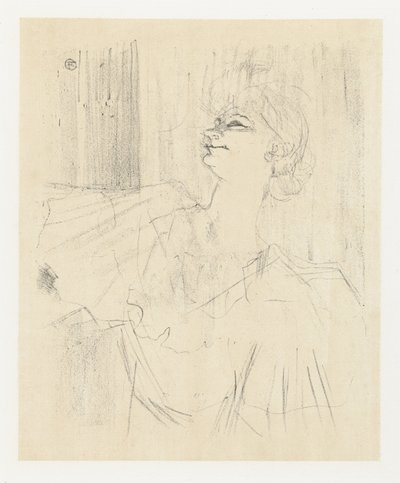 الممثلة Portret van Yvette Guilbert في فيلم A Ménilmontant de Bruant إيفيت جيلبرت مينيلمونتانت دي بروانت إيفيت جيلبرت: مسلسل إنجليزي (عنوان المسلسل) بواسطة هنري دي تولوز لوتريك
