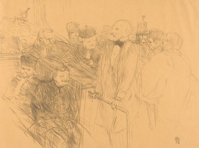 ريبوت ترسيب ترسيب ريبوت ، 1896. بواسطة هنري دي تولوز لوتريك