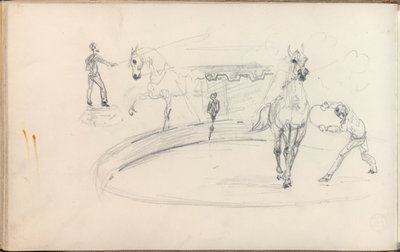كراسة الرسم، 1880 بواسطة Henri de Toulouse-Lautrec