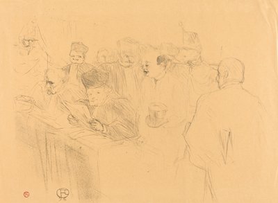 ترسيب السديس بواسطة Henri de Toulouse Lautrec