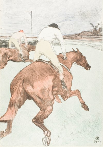 الفارس بواسطة Henri de Toulouse-Lautrec