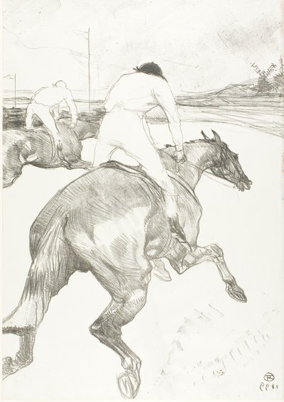 الفارس بواسطة Henri de Toulouse-Lautrec