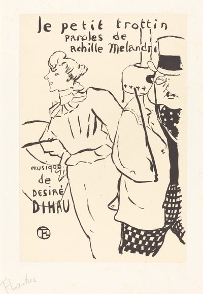 The Little Errand-Girl Le Petit trottin ، 1893. بواسطة هنري دي تولوز لوتريك