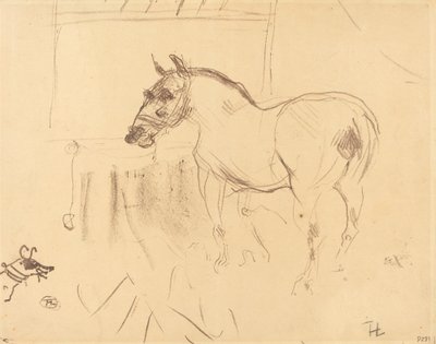 المهر الصغير من Calmese The Little Pony من Calmese ، 1899. بواسطة هنري دي تولوز لوتريك