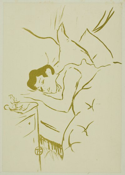 فمك بواسطة Henri de Toulouse-Lautrec