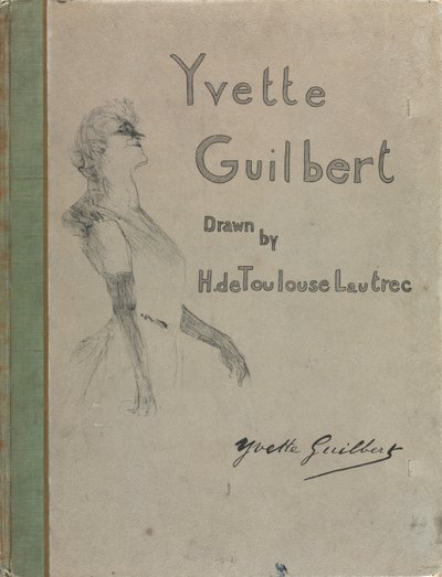 سلسلة إيفيت جيلبرت الإنجليزية ، 1898. بواسطة هنري دي تولوز لوتريك