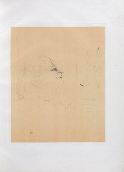 سلسلة إيفيت جيلبرت الإنجليزية: بيسيما بواسطة Henri de Toulouse-Lautrec