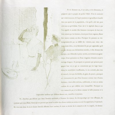 سلسلة إيفيت جيلبرت الفرنسية: رقم 14 ، 1894. بواسطة هنري دي تولوز لوتريك