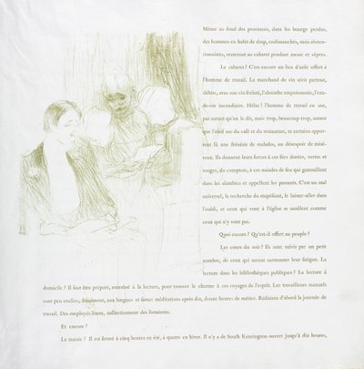 سلسلة إيفيت جيلبرت الفرنسية: رقم 8 ، 1894. بواسطة هنري دي تولوز لوتريك