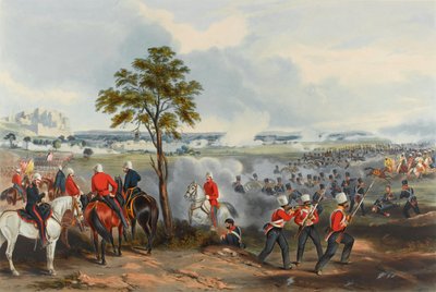 معركة Goojerat ، 21 فبراير 1849 (مائية ملونة) بواسطة هنري (بعد) مارتنز
