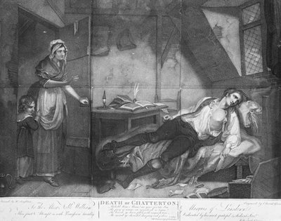 موت تشاترتون، نقش إدوارد أورمي، وفاة تشاترتون بواسطة هنري (بعد) المفرد