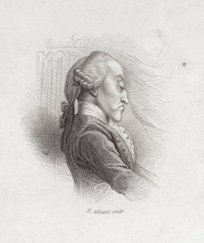 توماس أوغسطين أرني ، ملحن إنجليزي (1710-1778) بواسطة هنري أدلارد