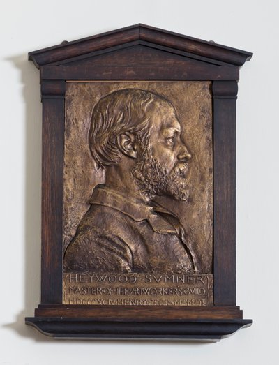 لوحة تحمل المصمم هيوود سومنر بواسطة هنري ألفريد بيغرام