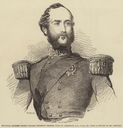 صاحب السمو الملكي جورج وليام فريدريك تشارلز ، دوق كامبريدج ، KG ، GCH ، إلخ بواسطة هنري أنيلاي