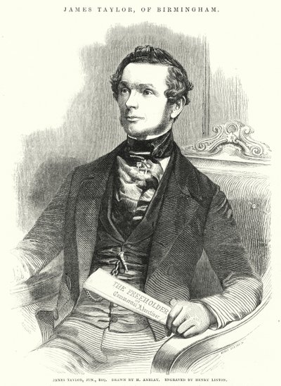 جيمس تايلور (نقش) بواسطة هنري أنيلاي