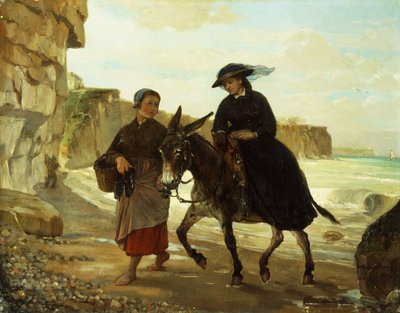 السائح والصياد ، 1870 بواسطة هنري بيكون