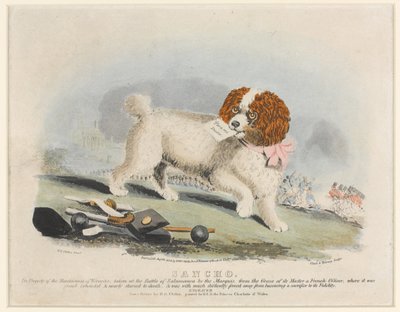سانشو ، معركة سالامانكا ، 1812 بواسطة هنري برنارد شالون
