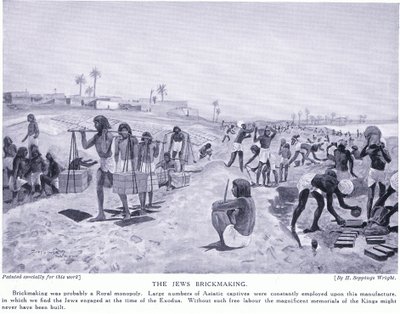 اليهود صناعة الطوب ، ج .1920 بواسطة هنري تشارلز سيبينجز رايت