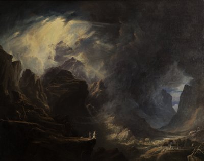 موسى على الجبل ، 1828-1829 بواسطة هنري شيفر برات