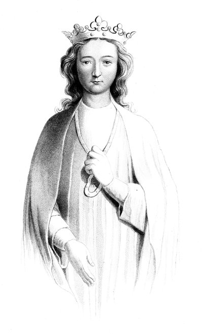 اليانور قشتالة 1241-1290 ، 1851. بواسطة هنري كولبورن