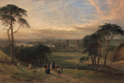 لندن من غرينتش هيل [1869 ، الأكاديمية الملكية للفنون ، لندن ، كتالوج المعرض] بواسطة هنري داوسون