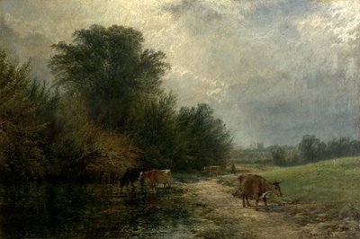 أشعة الشمس والاستحمام ، 1865 بواسطة هنري داوسون