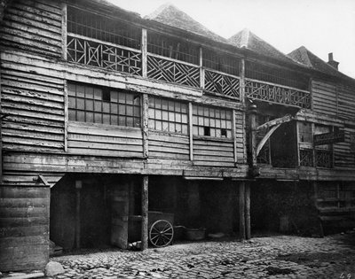 King&39;s Head Inn Yard ، ساوثوارك ، c.1881 بواسطة هنري ديكسون