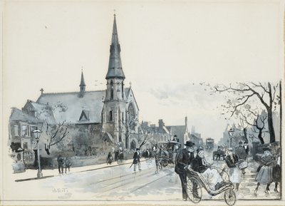 كنيسة Longsight Wesleyan بواسطة هنري إدوارد تدمرش
